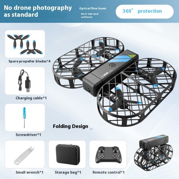 V38 Foldable UAV Mesh Fully Surrounded By Drone For Aerial Photography - Image 3