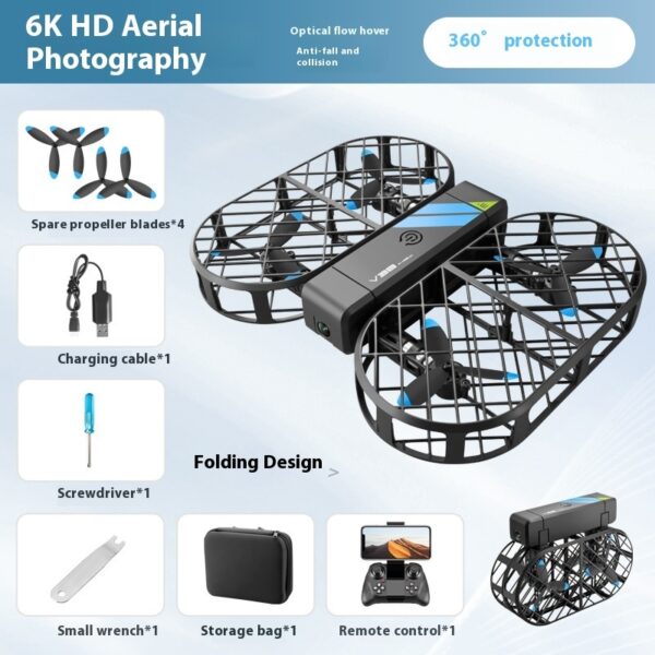 V38 Foldable UAV Mesh Fully Surrounded By Drone For Aerial Photography - Image 2