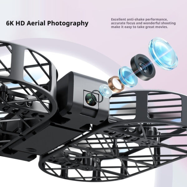 V38 Foldable UAV Mesh Fully Surrounded By Drone For Aerial Photography - Image 4